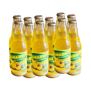 bottle of pineapple juice