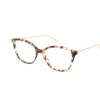 leopard style eyeglasses frame
