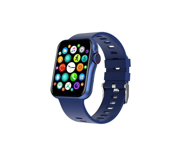 blue smartwatch