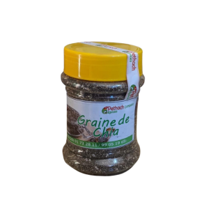 jar of chia grains