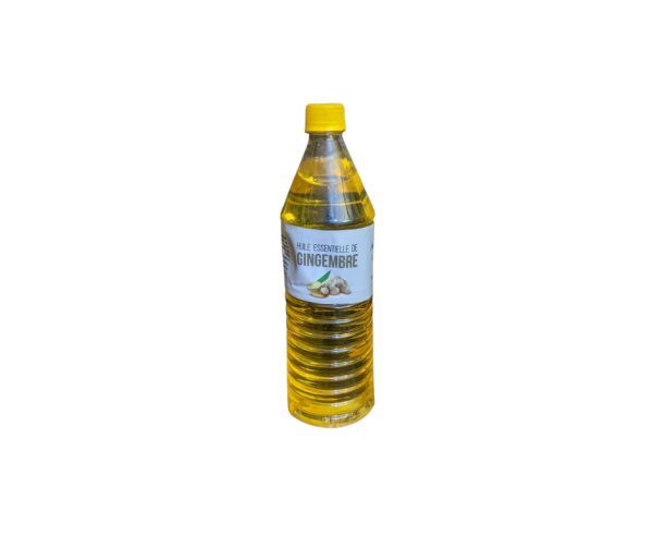 bottle of ginger oil