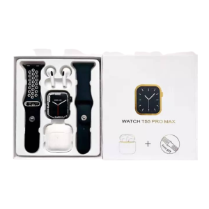 smart watch and earbuds