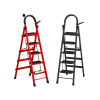 red and black ladder