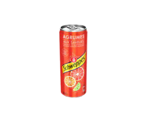 a can of schweppes