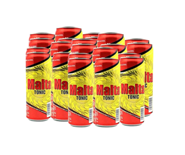 cans of malta tonic