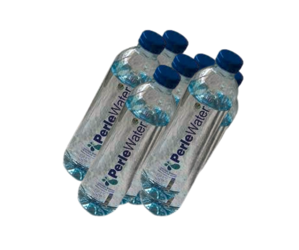 bottles of perle water