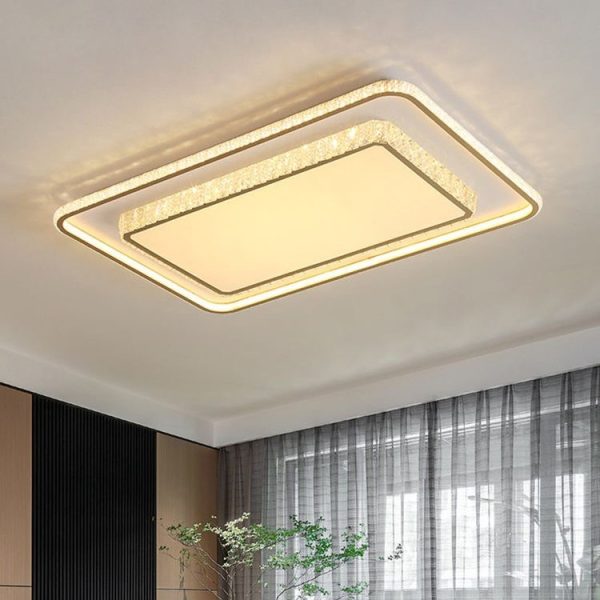 a rectangular shape ceiling light